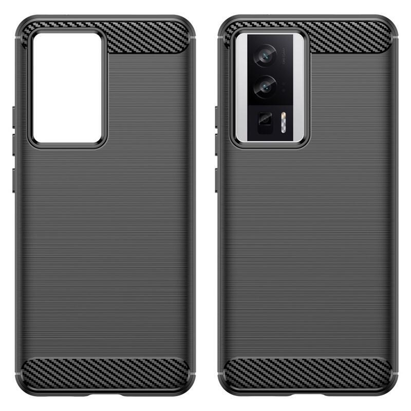Szénálló zselés tok Xiaomi Poco F5 Pro - fekete