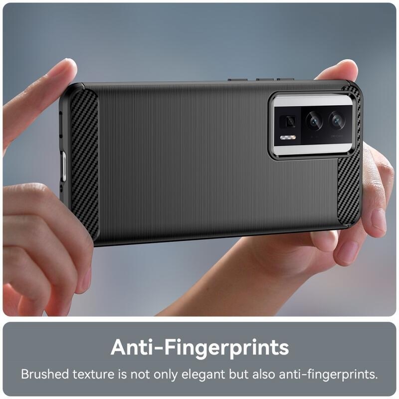 Szénálló zselés tok Xiaomi Poco F5 Pro - fekete