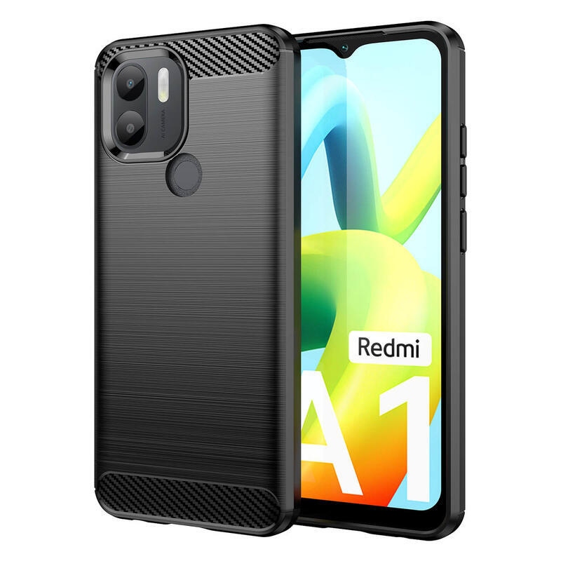 Szénálló zselés tok Xiaomi Redmi A1+/A2+ - fekete