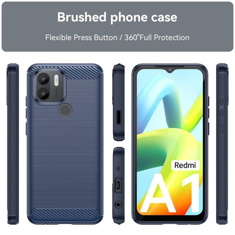 Szénálló zselés tok Xiaomi Redmi A1+/A2+ - kék