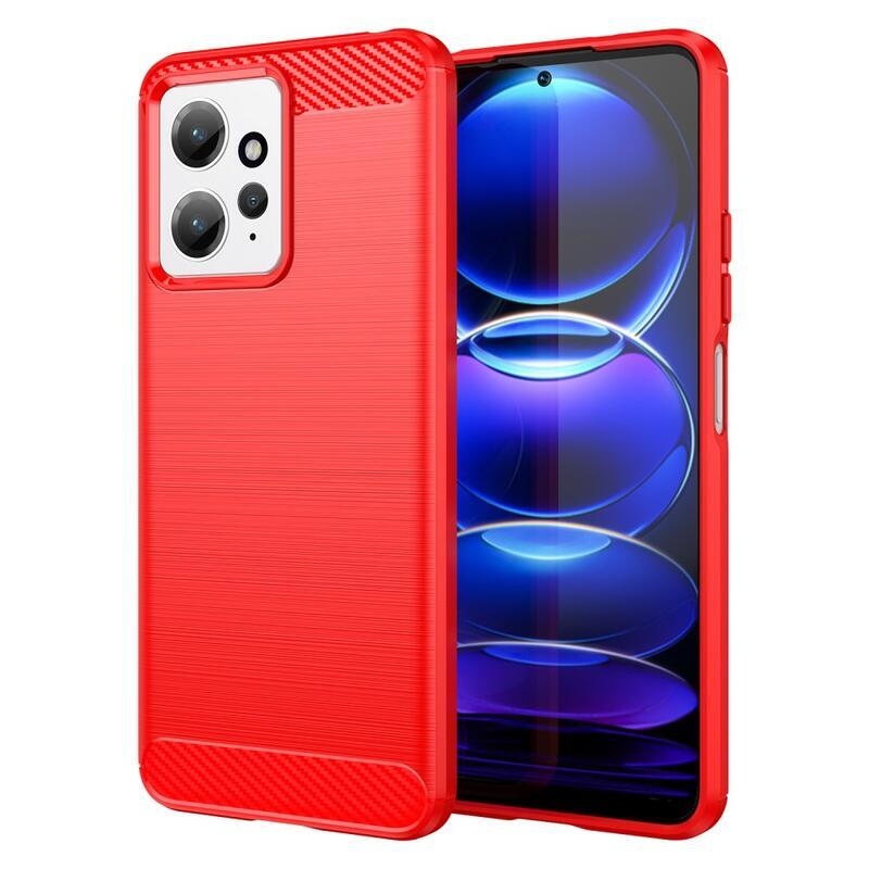 Szénálló zselés tok Xiaomi Redmi Note 12 4G - piros