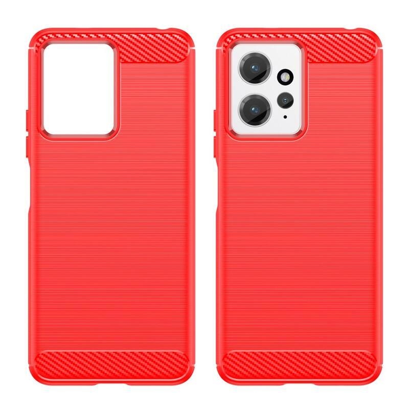 Szénálló zselés tok Xiaomi Redmi Note 12 4G - piros