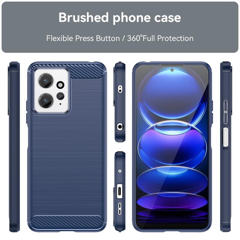 Szénálló zselés tok Xiaomi Redmi Note 12 4G - kék