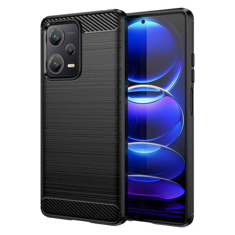 Szénálló zselés tok Xiaomi Redmi Note 12 Pro+ 5G - fekete