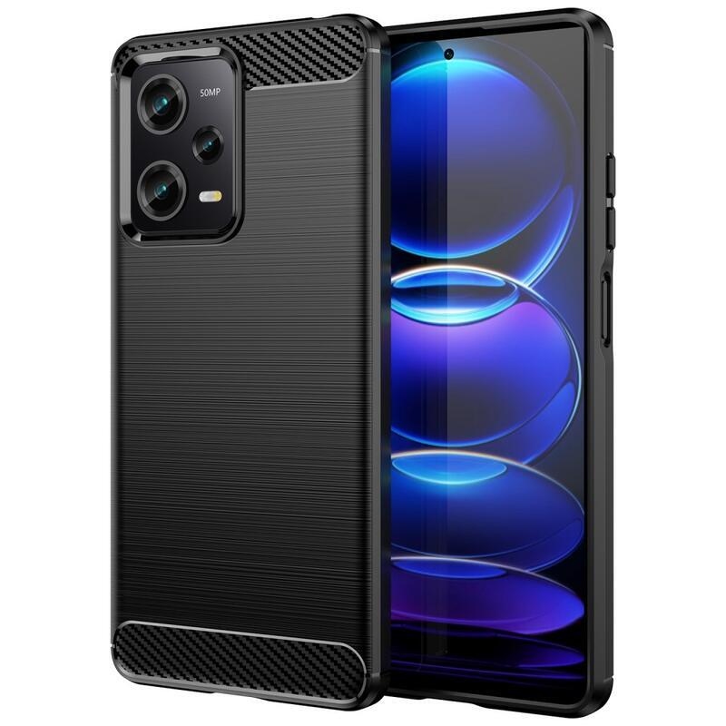 Szénálló zselés tok Xiaomi Redmi Note 12 Pro 5G/Poco X5 Pro 5G - fekete