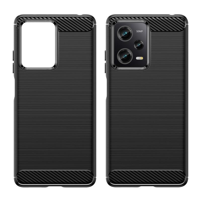 Szénálló zselés tok Xiaomi Redmi Note 12 Pro 5G/Poco X5 Pro 5G - fekete
