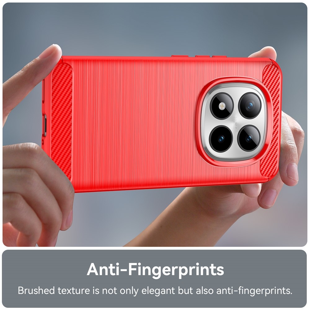 Szénálló zselés tok Xiaomi Redmi Note 15 Pro+ 5G - piros