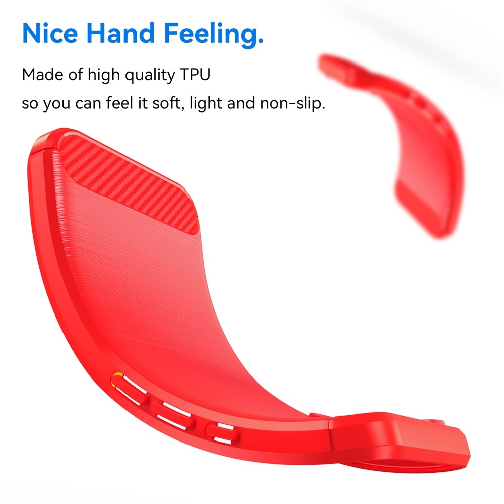 Szénálló zselés tok Xiaomi Redmi Note 15 Pro+ 5G - piros