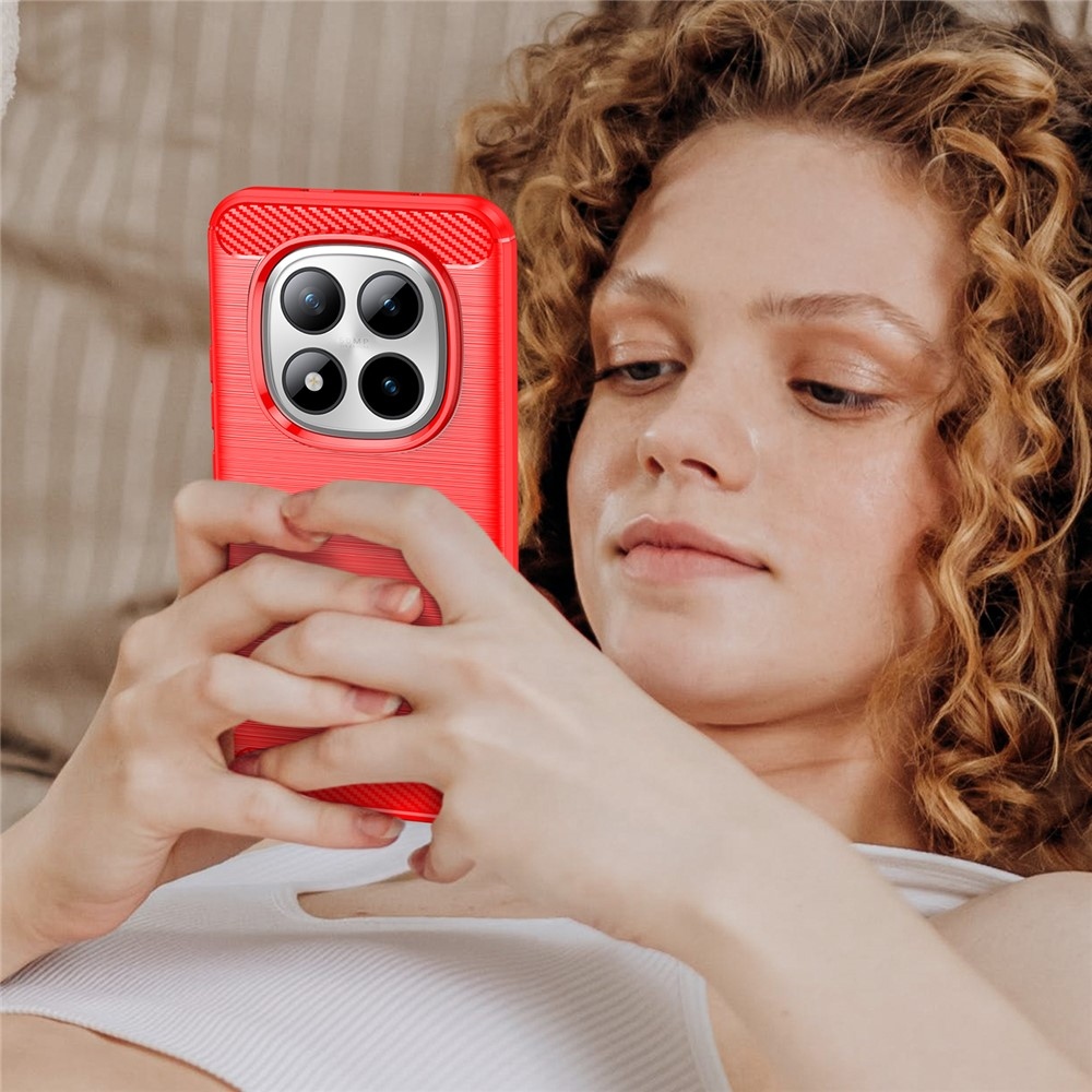 Szénálló zselés tok Xiaomi Redmi Note 15 Pro+ 5G - piros