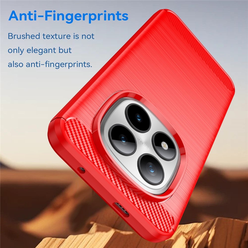 Szénálló zselés tok Xiaomi Redmi Note 15 Pro+ 5G - piros