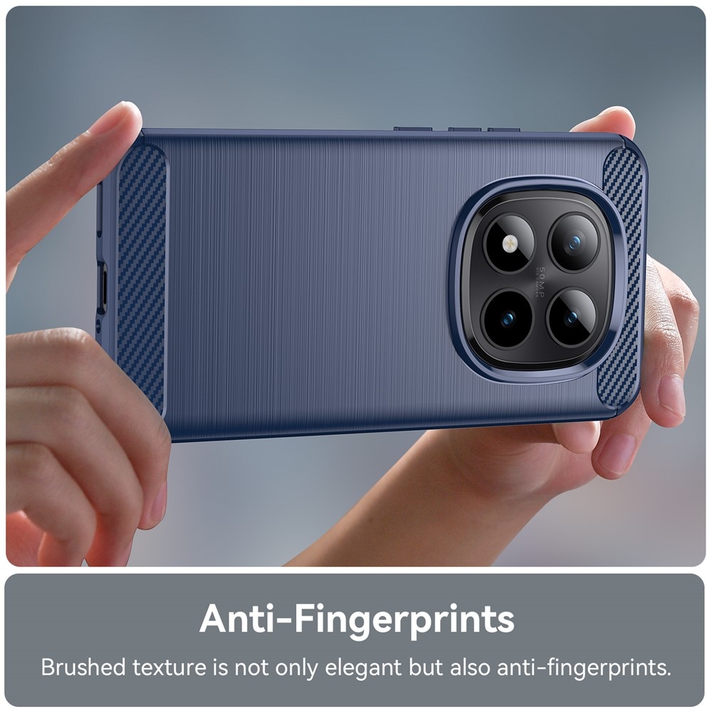 Szénálló zselés tok Xiaomi Redmi Note 15 Pro+ 5G - kék