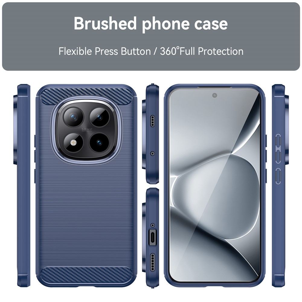 Szénálló zselés tok Xiaomi Redmi Note 15 Pro+ 5G - kék