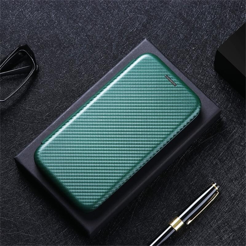 Szénszálas tok Samsung Galaxy A03s (166.6 x 75.9 x 9.1mm) - zöld