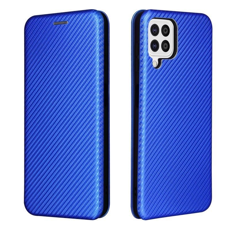 Szénszálas tok Samsung Galaxy A22 4G készülékhez - kék