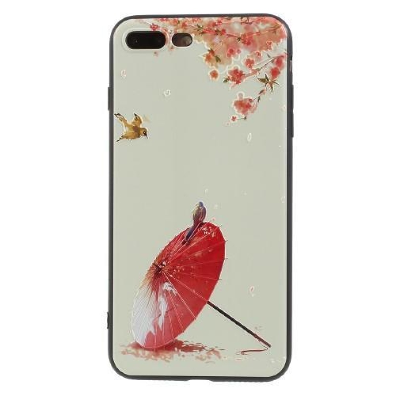 Cartoo zselés tok motívummal iPhone 8 Plus és 7 Plus készülékhez - madarak