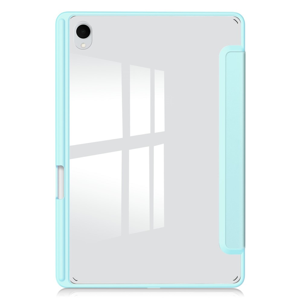 Tojás okos záródó tok fix hátlappal Samsung Galaxy Tab S11 készülékhez - világoskék