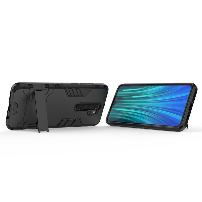 Hibrid tok és borító Xiaomi Redmi Note 8 Pro - fekete