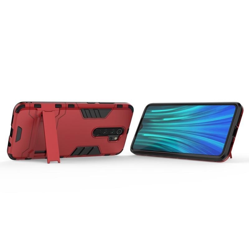 Hibrid tok és borító Xiaomi Redmi Note 8 Pro - piros