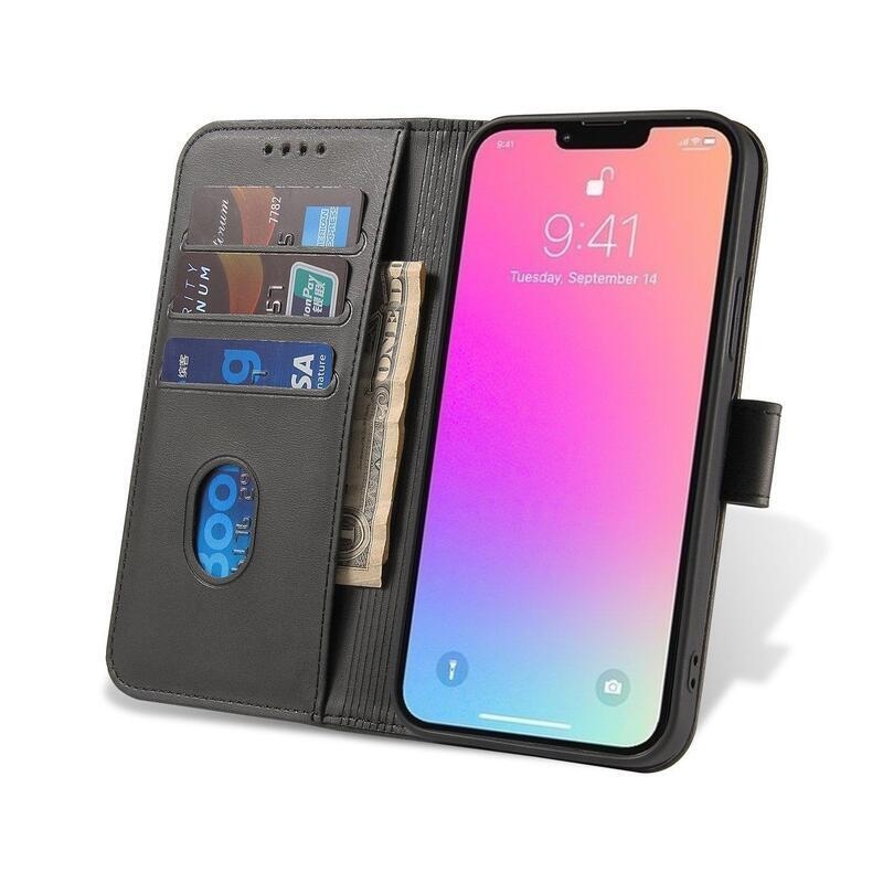 Könyvtáska a Nokia G22 készülékhez - fekete