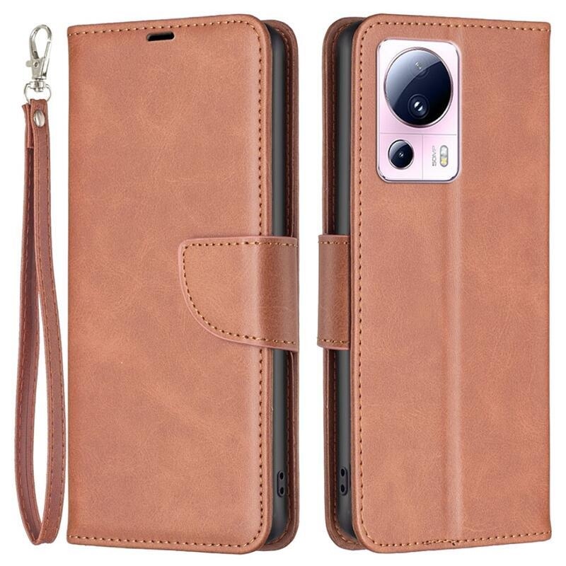 Könyvtáska Xiaomi 13 Lite-hoz - barna