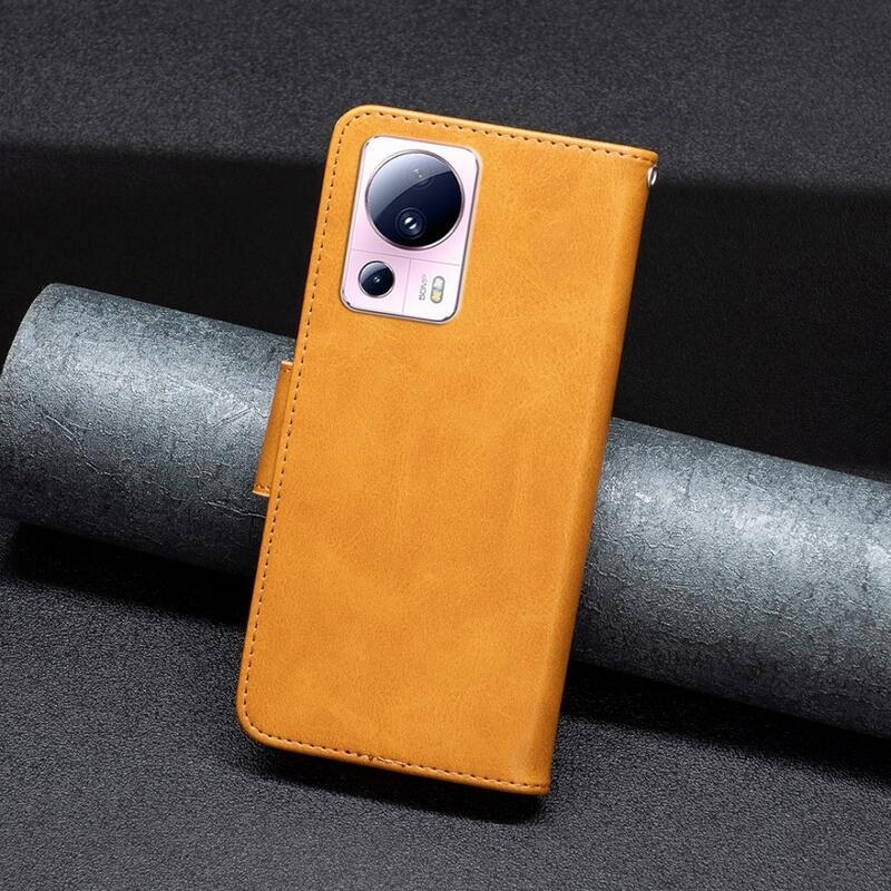 Könyvtáska a Xiaomi 13 Lite-hoz - sárga