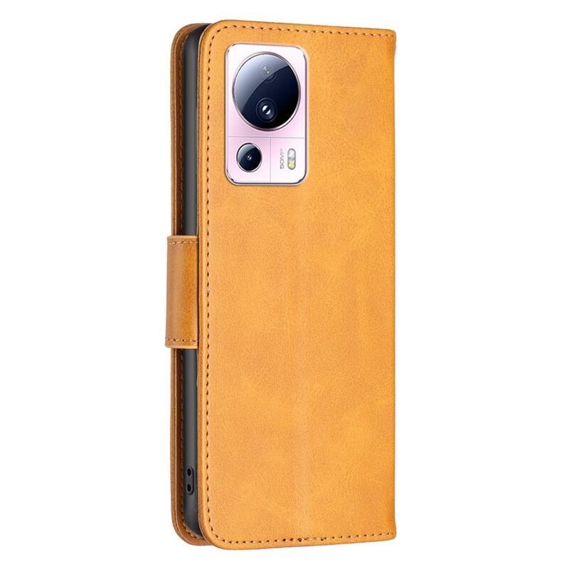 Könyvtáska a Xiaomi 13 Lite-hoz - sárga