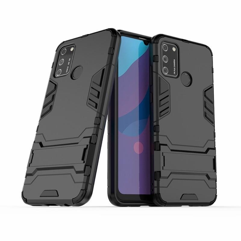 Tartós hibrid tok a Honor 9A készülékhez - fekete