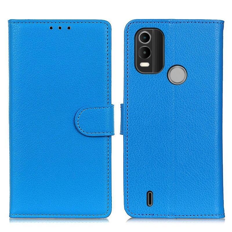 Tárcatáska tok Nokia C21 Plus készülékhez - kék
