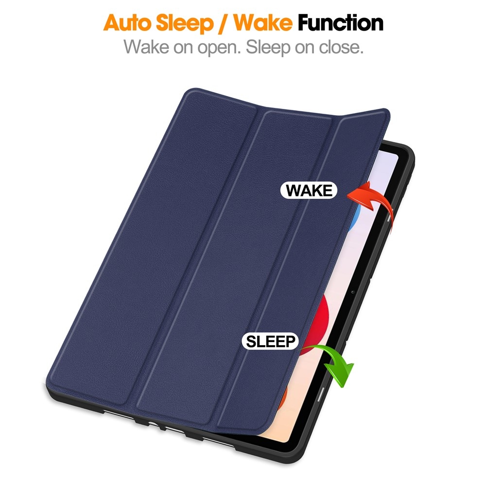 tokok intelligens összehajtható tok Xiaomi Redmi Pad 2 Pro - sötétkék