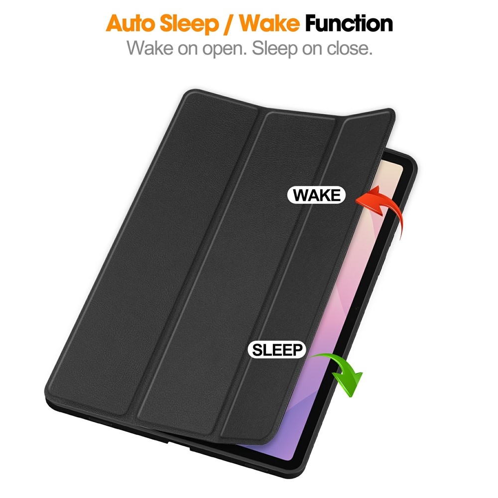 Cases intelligens záró tok Samsung Galaxy Tab S11 készülékhez - fekete