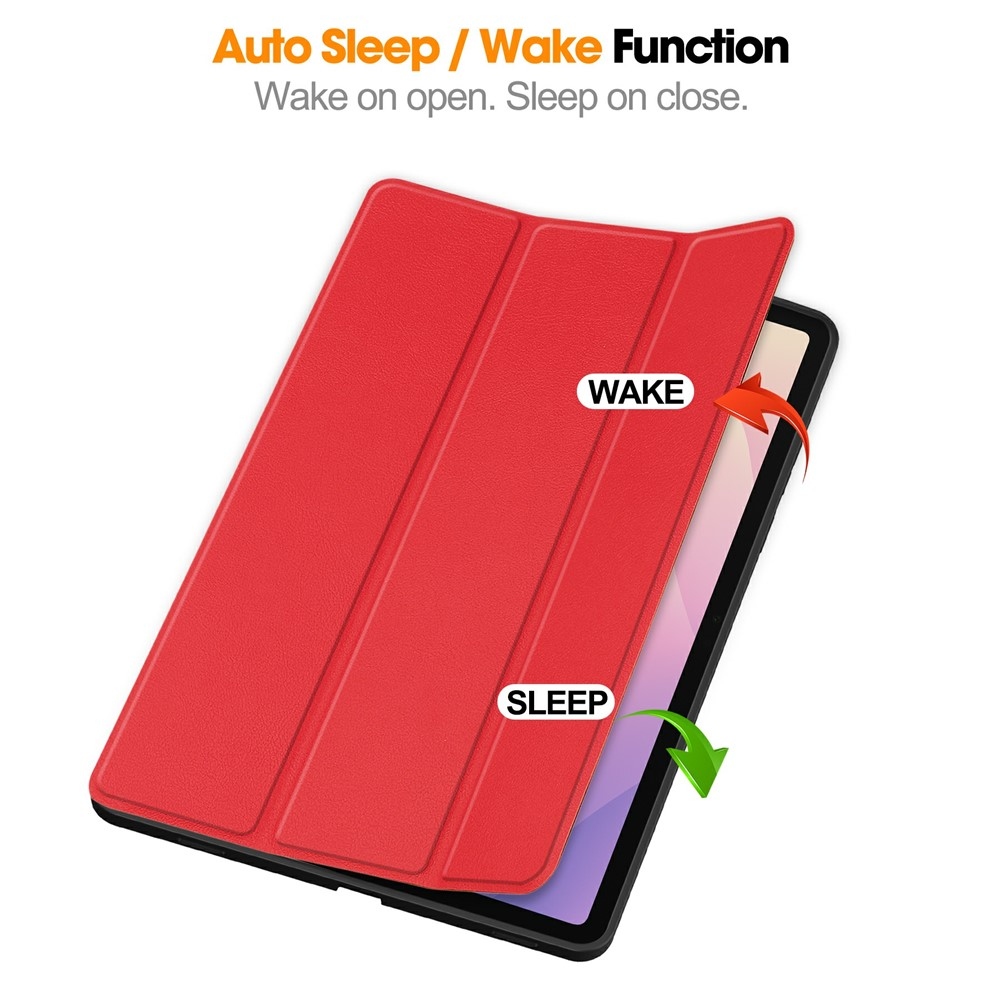 Cases okos záró tok Samsung Galaxy Tab S11-hez - piros