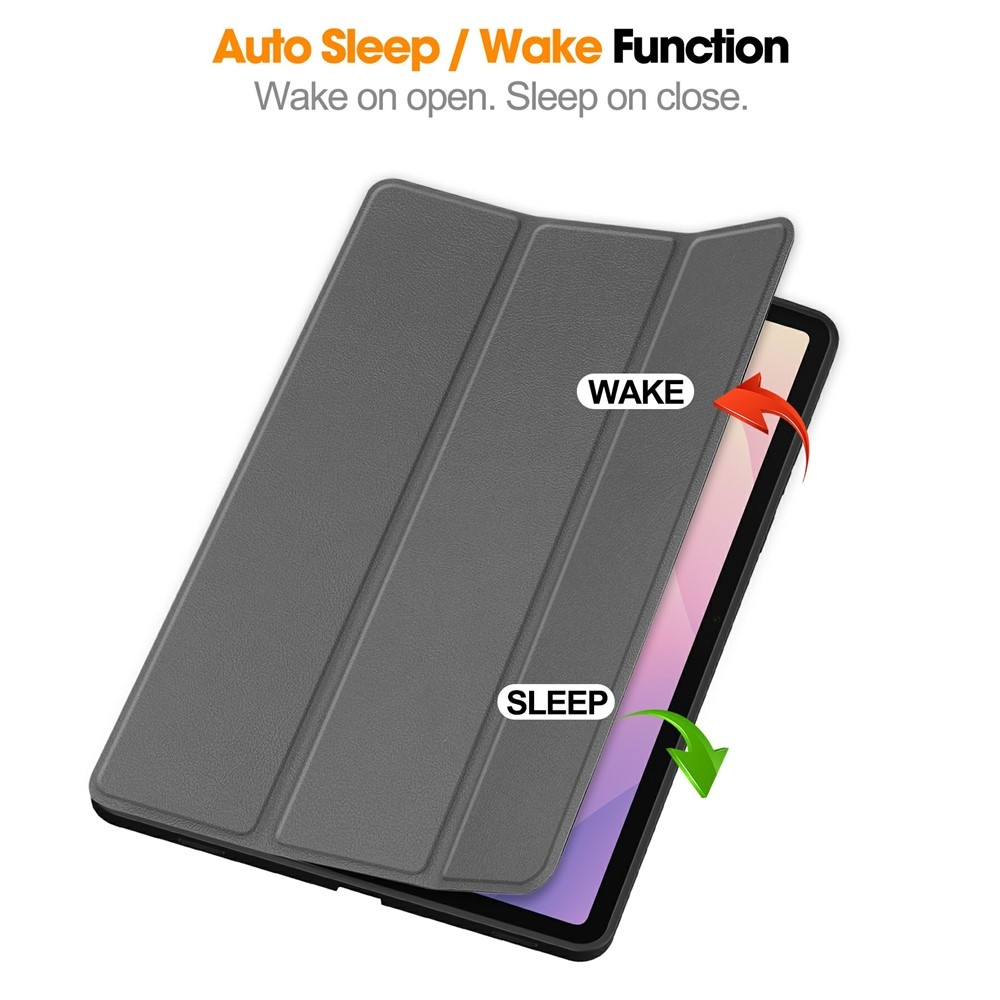 Cases okos záró tok Samsung Galaxy Tab S11-hez - szürke