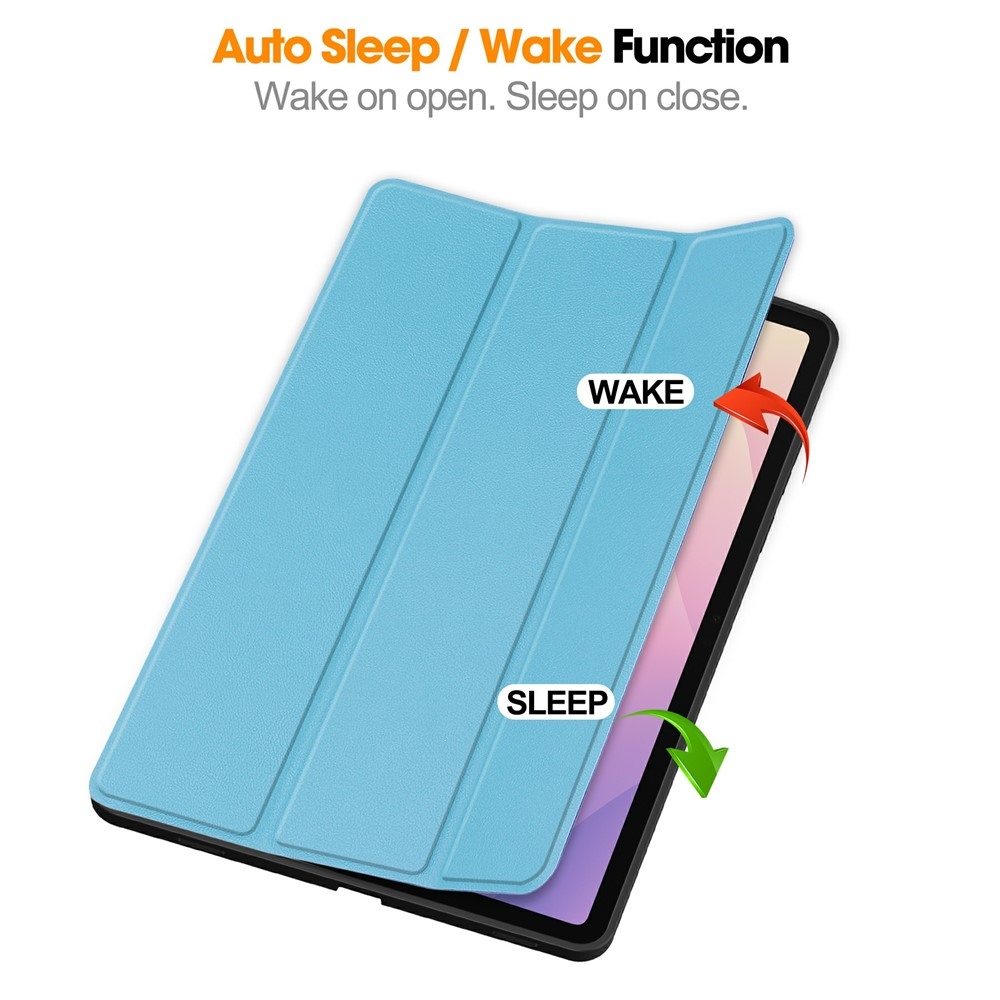 Cases okos záró tok Samsung Galaxy Tab S11-hez - világoskék