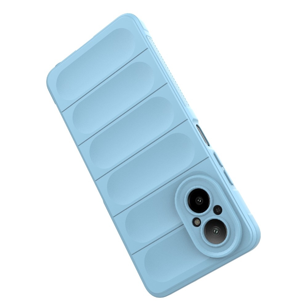 Rugg tartós zselés mobiltelefon borító Realme C67 - világoskék