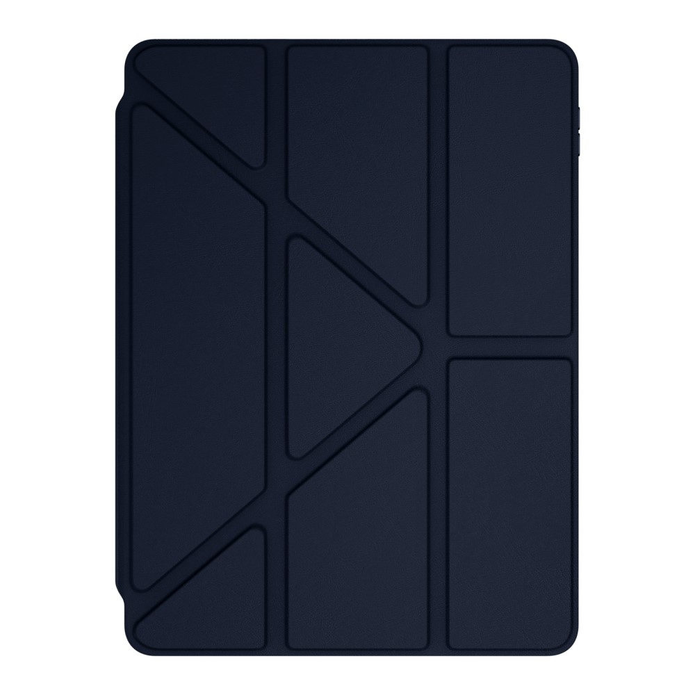 Origami intelligens pozicionáló tok Xiaomi Pad 7/7 Pro táblagéphez - sötétkék