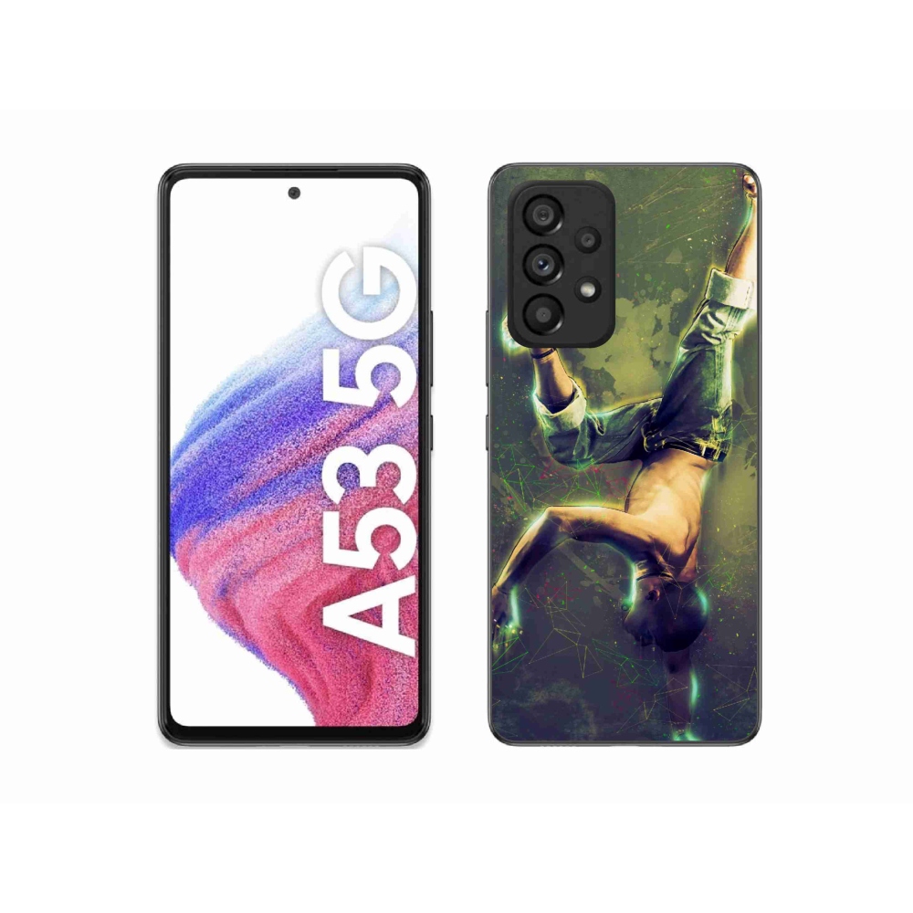 Gél borítás mmCase Samsung Galaxy A53 5G - breakdance