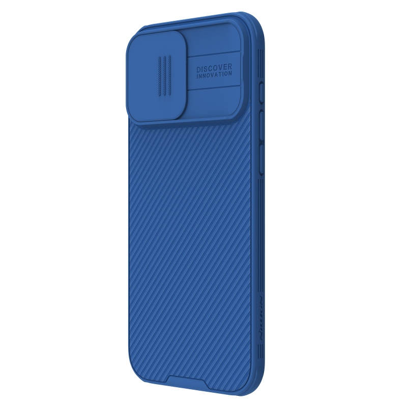 Nillkin CamShield PRO mágneses hátlap Apple iPhone 16 Pro Max készülékhez Kék