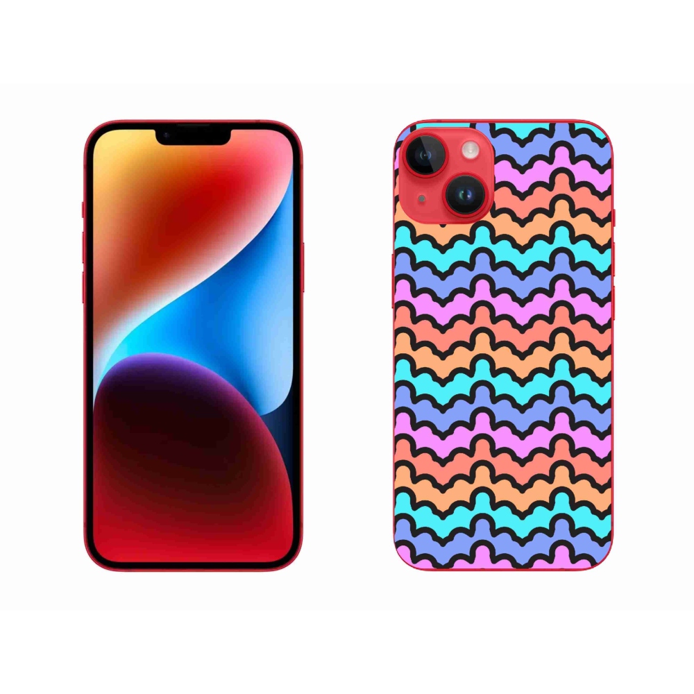 Gél borítás mmCase iPhone 14 Plus készülékhez - absztrakt motívum 30