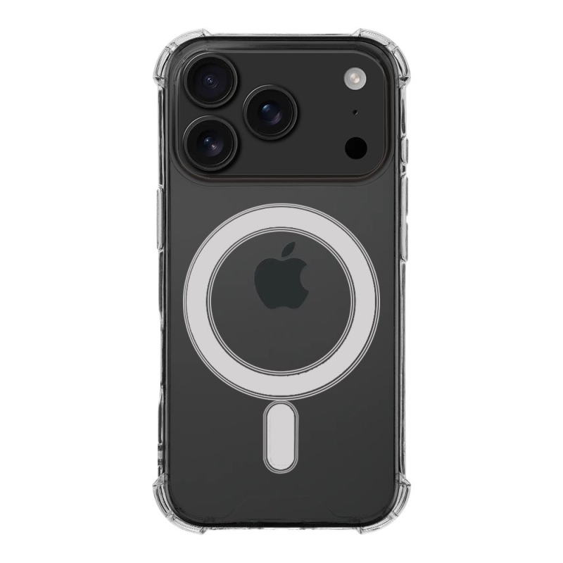 Taktikai MagForce Plyo borítás Apple iPhone 17 Pro készülékhez Átlátszó