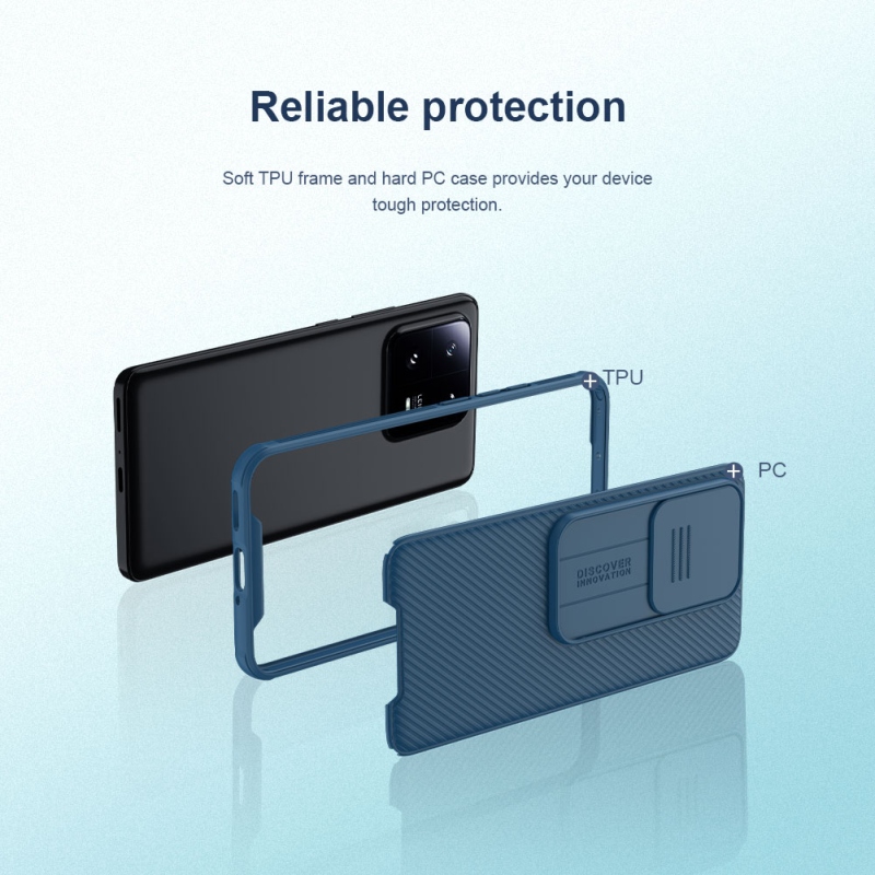 Nillkin CamShield PRO hátlap Xiaomi 13 Pro fekete színű hátlaphoz