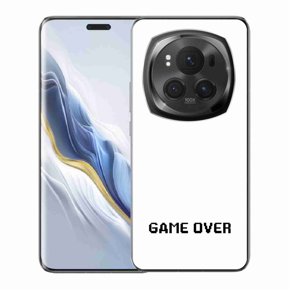 Gél borítás mmCase a Honor Magic 6 Pro 5G készülékhez - játék fehér háttéren