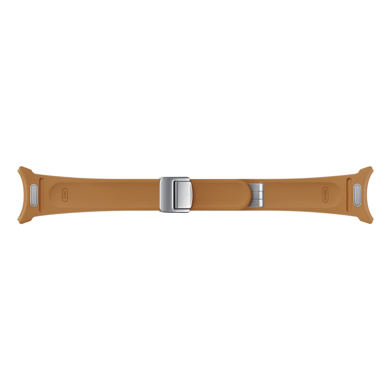 ET-SHR93SDE Samsung Galaxy Watch 6/6 klasszikus D-B csatos bőrszíj (vegán) S/M Camel