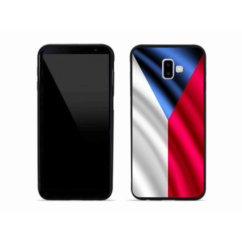 Gél borító mmCase Samsung Galaxy J6 Plus - cseh zászlóhoz