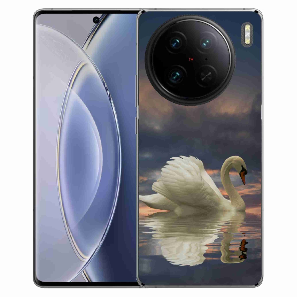 Zselés borítás mmCase a Vivo X90 Pro készülékhez - hattyú