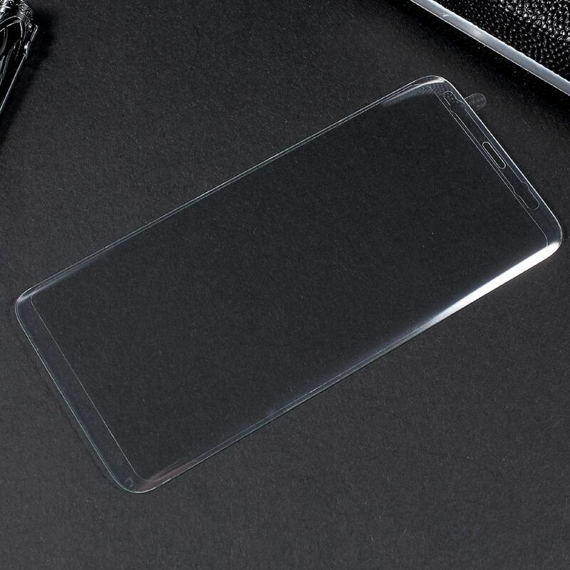 Teljes képernyő rögzítés edzett üveg Samsung Galaxy S8 - átlátszó szélén