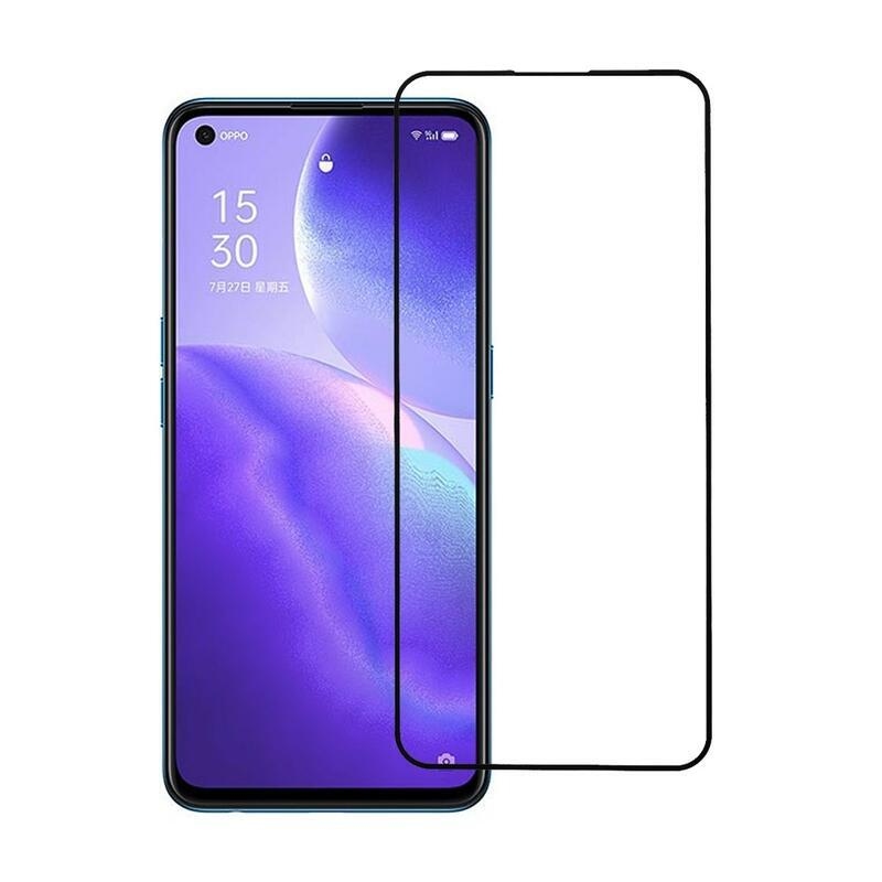 Teljes képernyő edzett üveg Oppo Reno 5 4G/5G számára