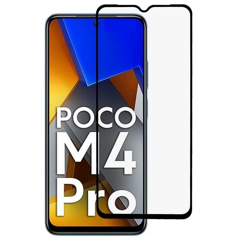 Teljes képernyő edzett üveg a Xiaomi Poco M4 5G-hez