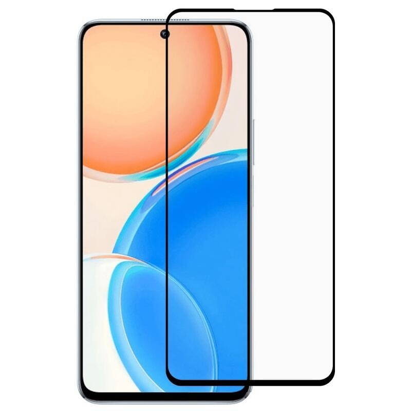 Teljes képernyős edzett üveg a Honor X8 mobiltelefonon