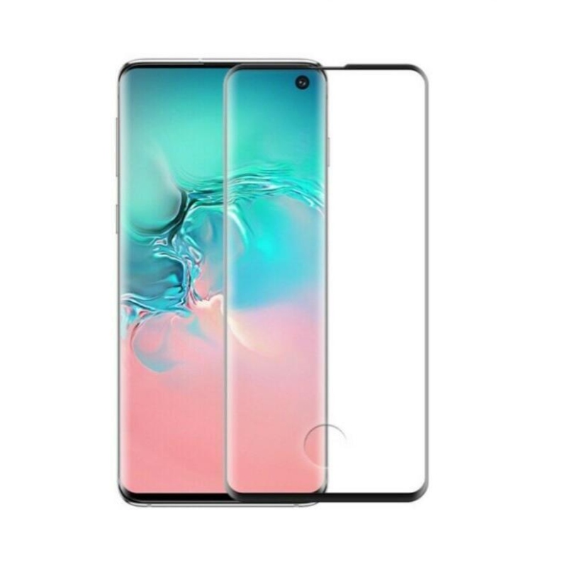 Teljes képernyő edzett üveg Samsung Galaxy S10+ készülékhez