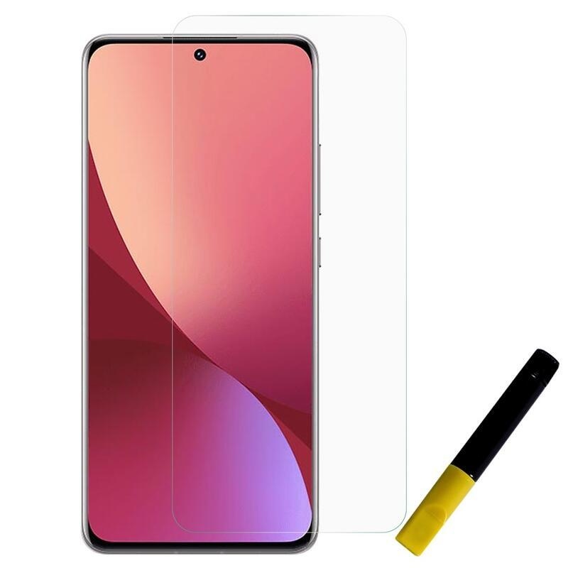 Teljes képernyő edzett üveg (UV fény) a Xiaomi 12/12X-hez